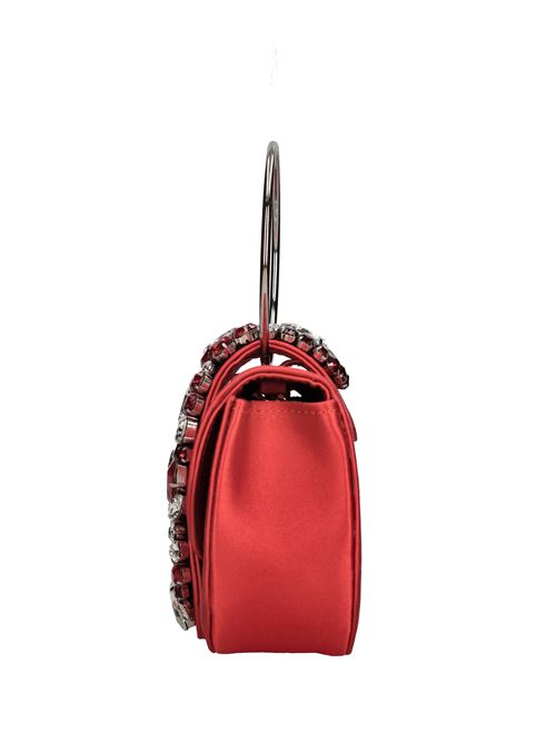 Borsa mini modello Brigitte in raso GEDEBE | MINI BRIGITTE SATINROSSO